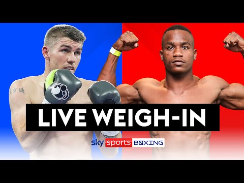 LIVE WEIGHIN! Liverpool Fight Night: Liam Smith vs Hassan Mwakinyo