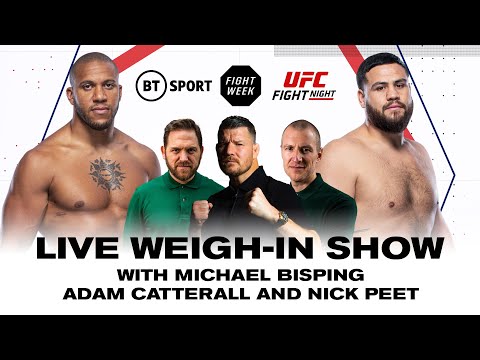 Fight Week: #UFCParis Live Weight-In Show with Michael Bisping First UFC event held in France!