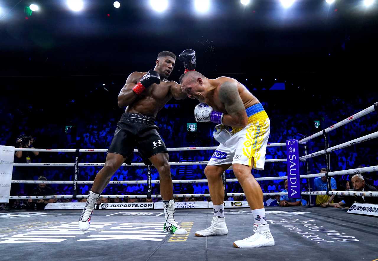 Deontay Wilder claims that Anthony Joshua ran out of gas against Oleksandr Uzyk and has a'serious stamina problem.