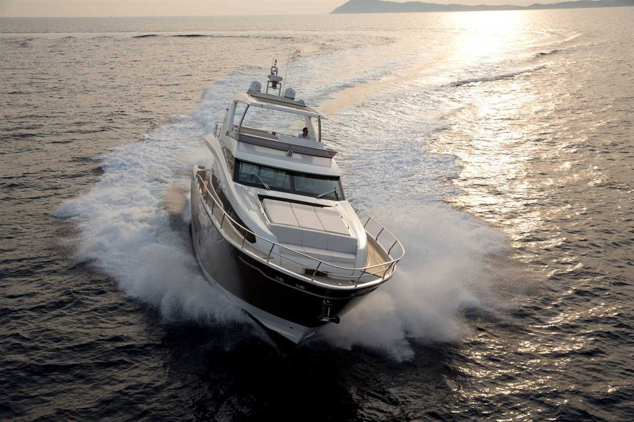 Conor McGregor's luxury yacht, which he took to Fight Island to see Dustin Poirier fight.