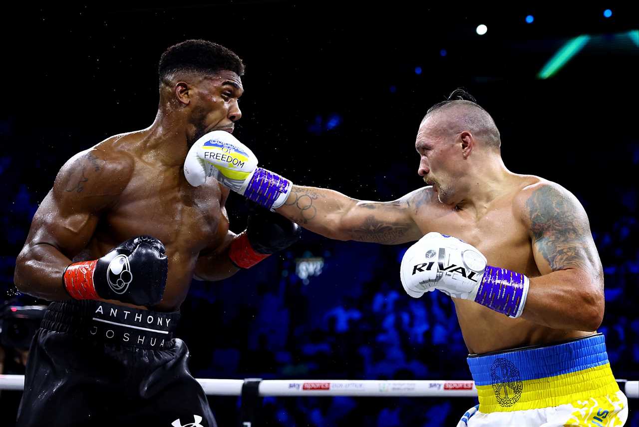 Usyk opens to Anthony Joshua trilogy NEXT. He tells his rival to stop being a 'freeloader' and congratulates him for being 'handsome.
