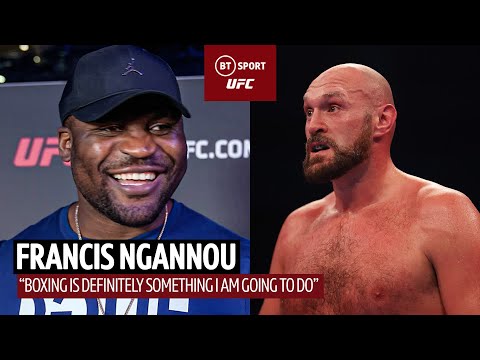 Francis Ngannou updates on Tyson Fury's boxing, his injury status and the historic UFC Paris event