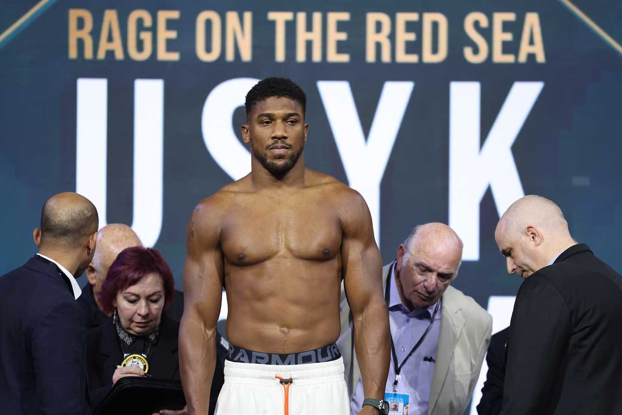 Canelo Alvarez was urged to fight Anthony Joshua, despite FIVE STONE differences after Oleksandr Usyk called out Mexican
