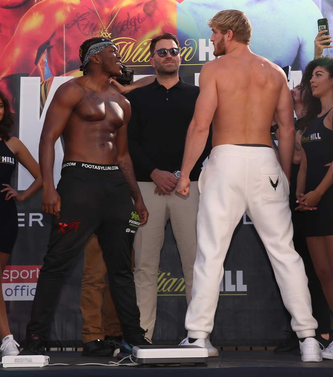 ‘Neither of them are very good’ – Eddie Hearn fails to split KSI and Tommy Fury but says celeb bout is ‘a huge fight’