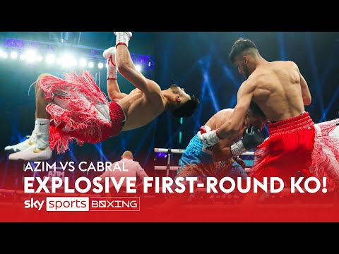 Adam Azim's SCINTILLATING FIRST-round KO!