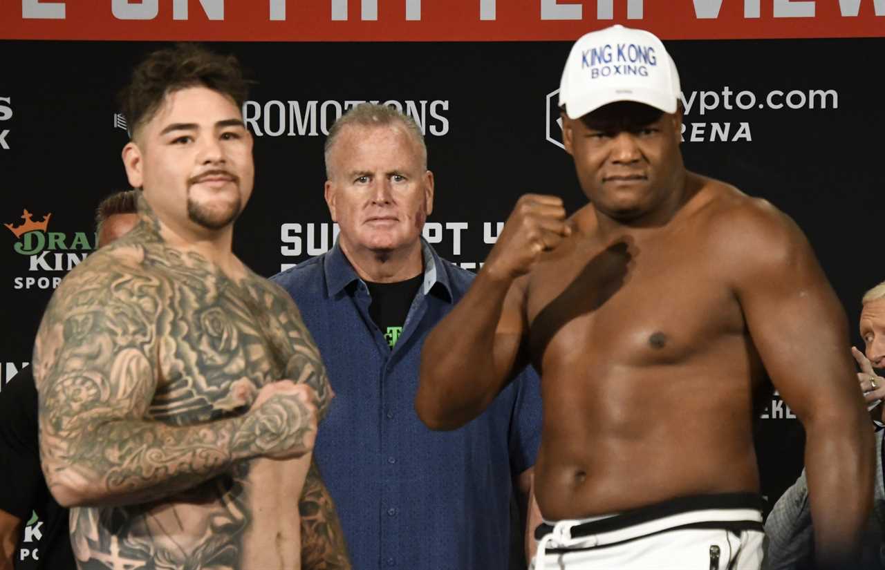 Fans are unanimous in their praise for Andy Ruiz Jr's return to the weight that he lost against Anthony Joshua at the Luis Ortiz fight