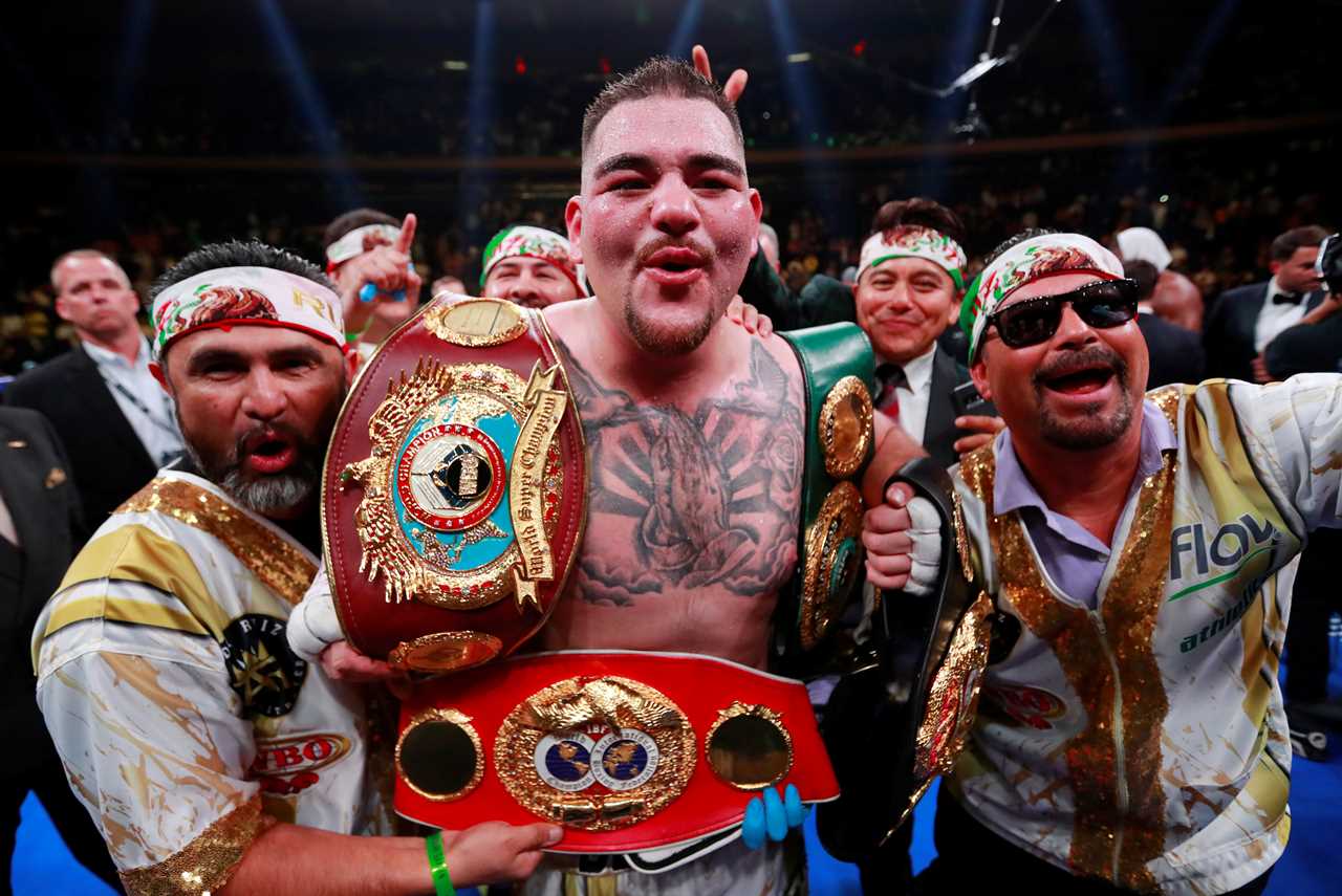 Fans are unanimous in their praise for Andy Ruiz Jr's return to the weight that he lost against Anthony Joshua at the Luis Ortiz fight