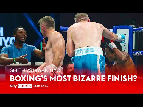 The most bizarre boxing finish? Hassan Mwakinyo beats Liam Smith in the most bizarre of ways