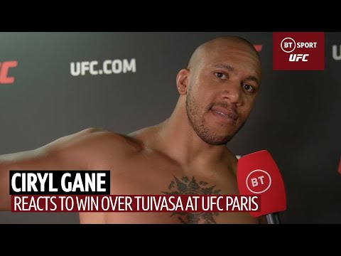 I was born ready... Anyone, anywhere Ciryl Gane looks back on a remarkable UFC Paris performance