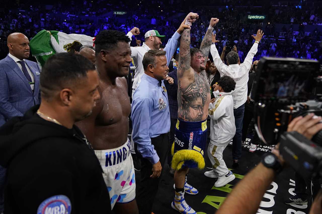 Andy Ruiz Jr gets THREE knockdowns, beating Luis Ortiz by points. Anthony Joshua's old rival returns to victory with victory