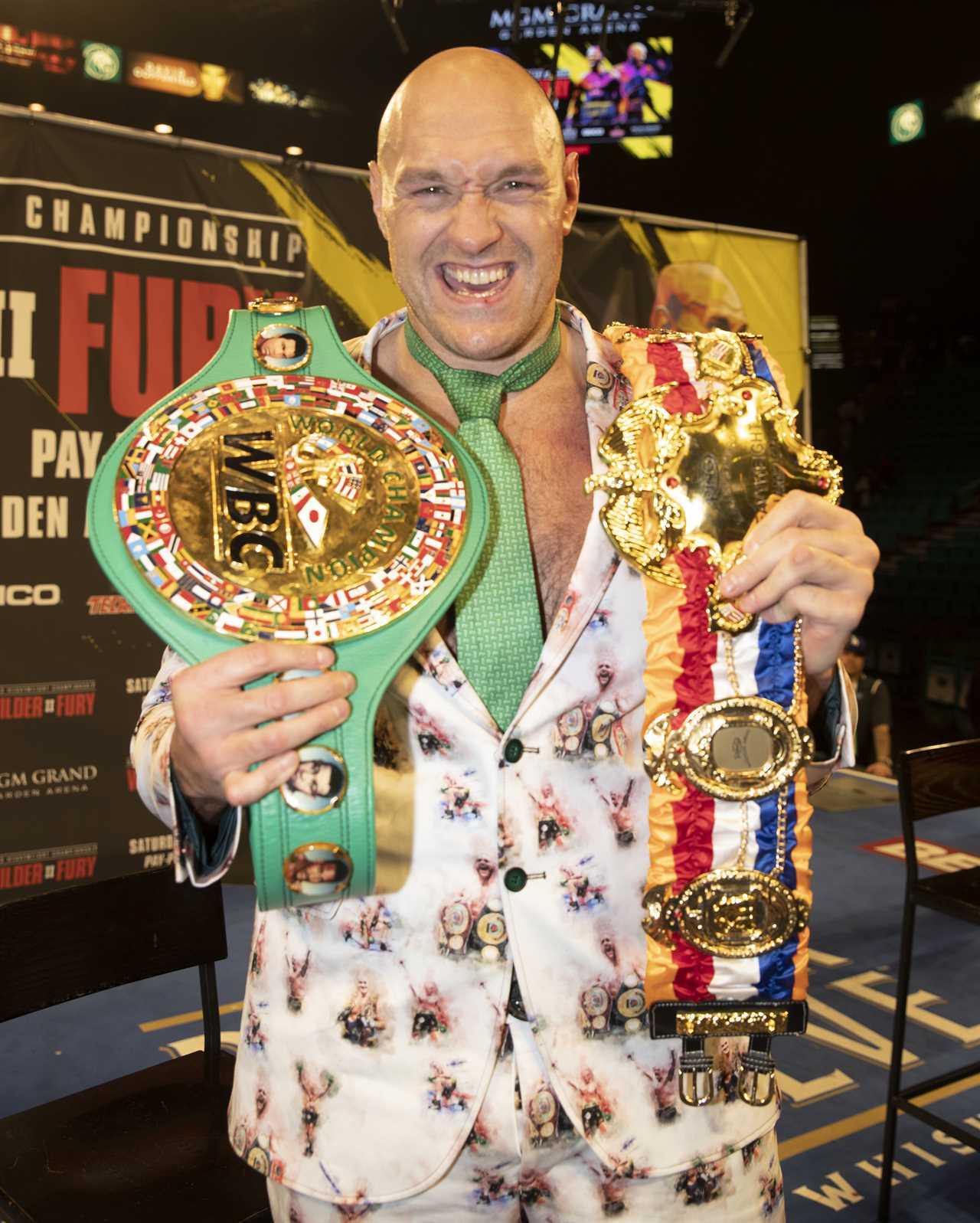 Floyd Mayweather and Mike Tyson, boxing legends, pick Joshua vs Fury winner