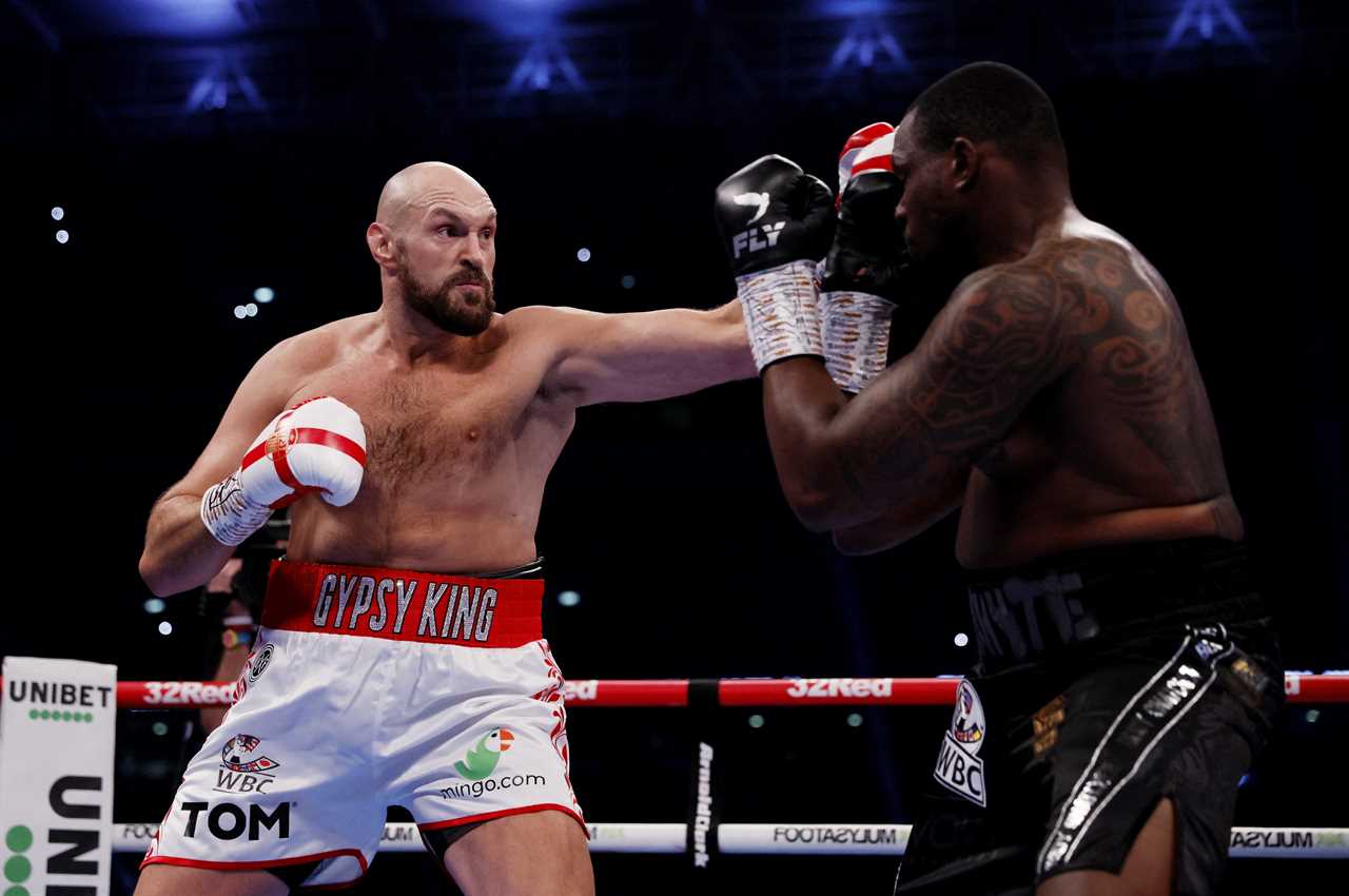 I absolutely adore boxing - Tyson Fury said that he was bored with retirement and made jokes about how he had hung up his gloves.