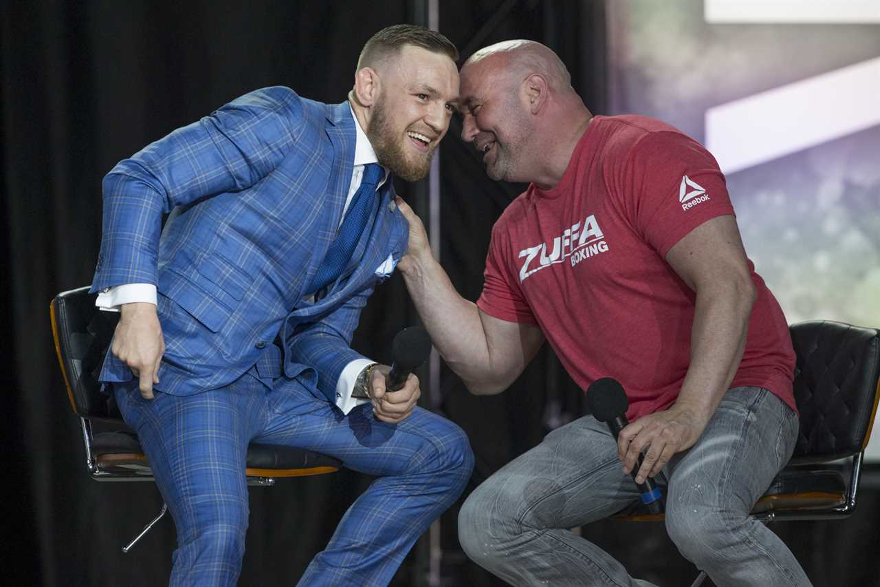 Conor McGregor's incredible body transformation during a boxing workout in preparation for his long-awaited return to the UFC