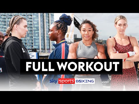 SHIELDS Vs MARSHALL FULL MEDIA WORKOUT