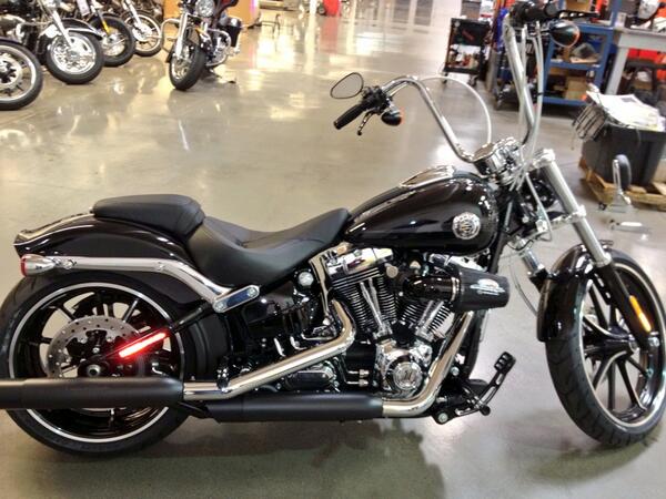 This £20k motorbike was gifted to White by UFC sponsors Harley Davidson