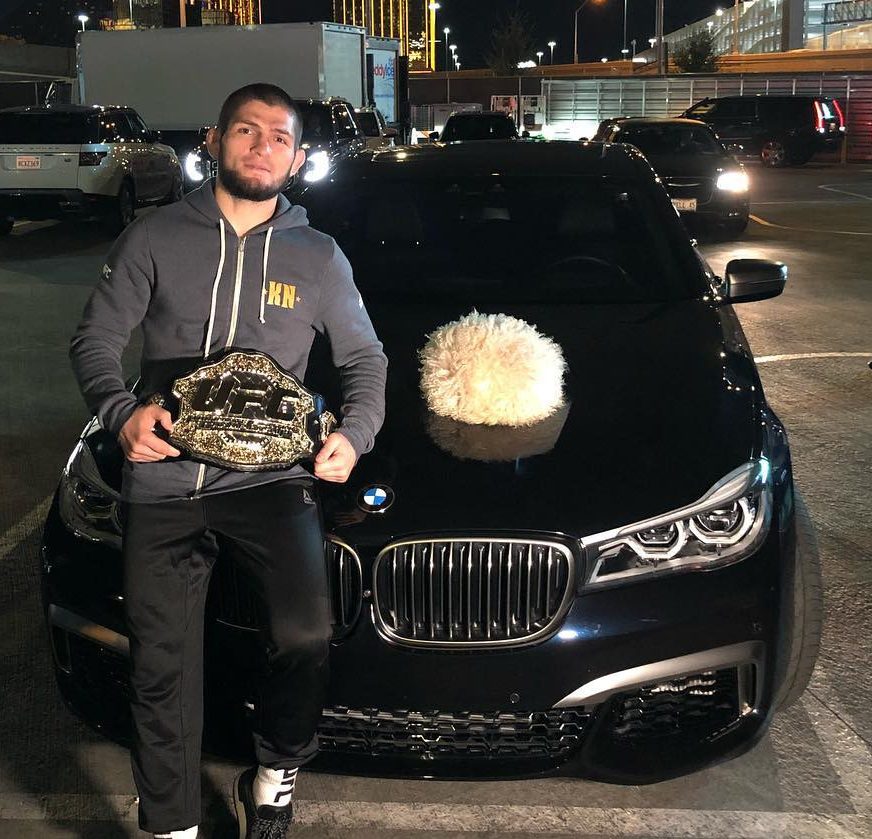 Khabib Nurmagomedov decorates Whites BMW M6 Gran Coupe