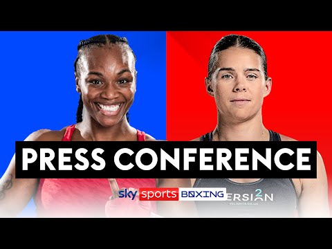 LIVE PRESS CONFERENCE Claressa Shields vs Savannah Marshall London Fight Night