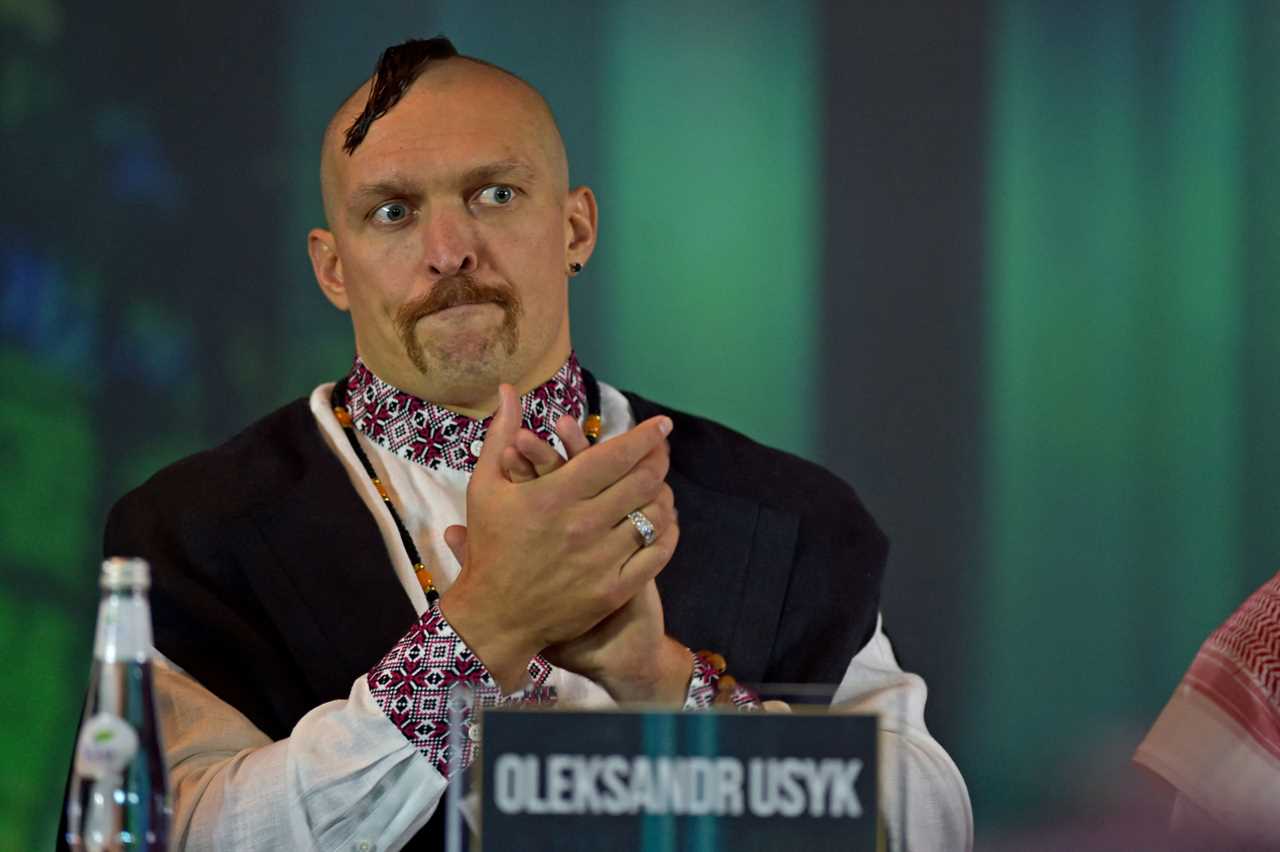 Anthony Joshua follows Oleksandr Usyk’s brutal swimming training while preparing for Tyson Fury's super-fight