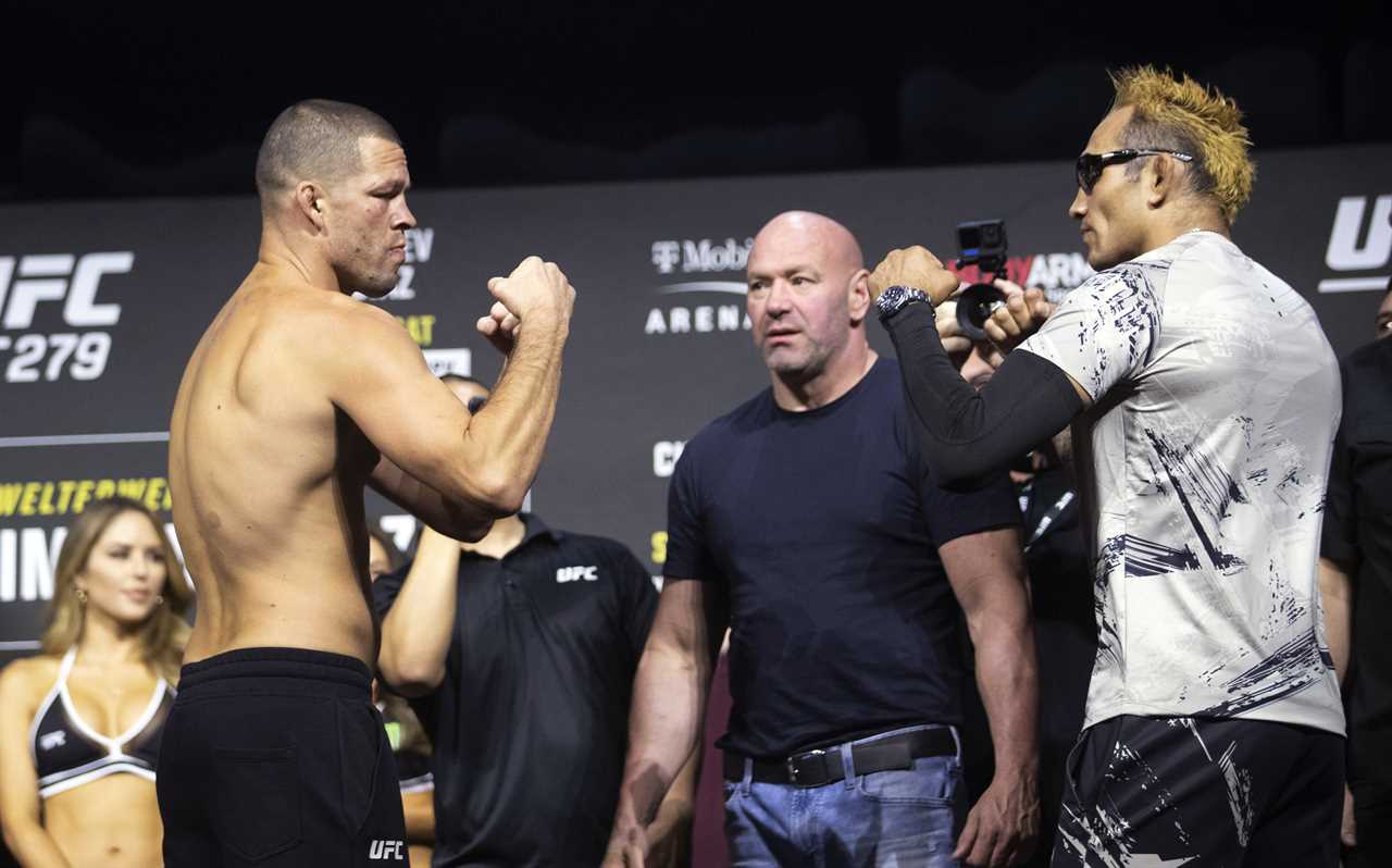Tony Ferguson was drafted to face Nate Diaz in UFC 279 after KhamzatChimaev lost seven pounds