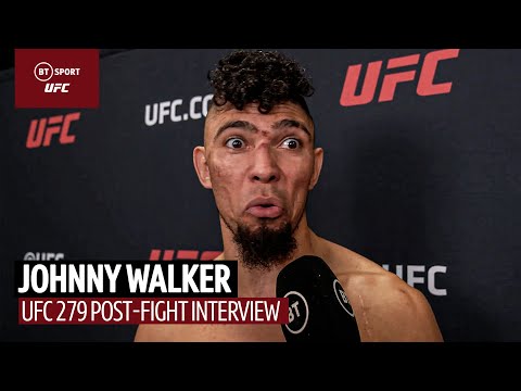 Johnny Walker: I want to fight again quickly UFC 279 post-fight interview