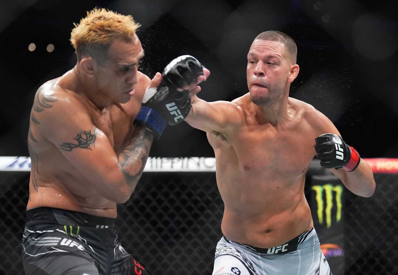 After failing to lose weight, Nate Diaz turned down $2million to fight KhamzatChimaev at UFC 279