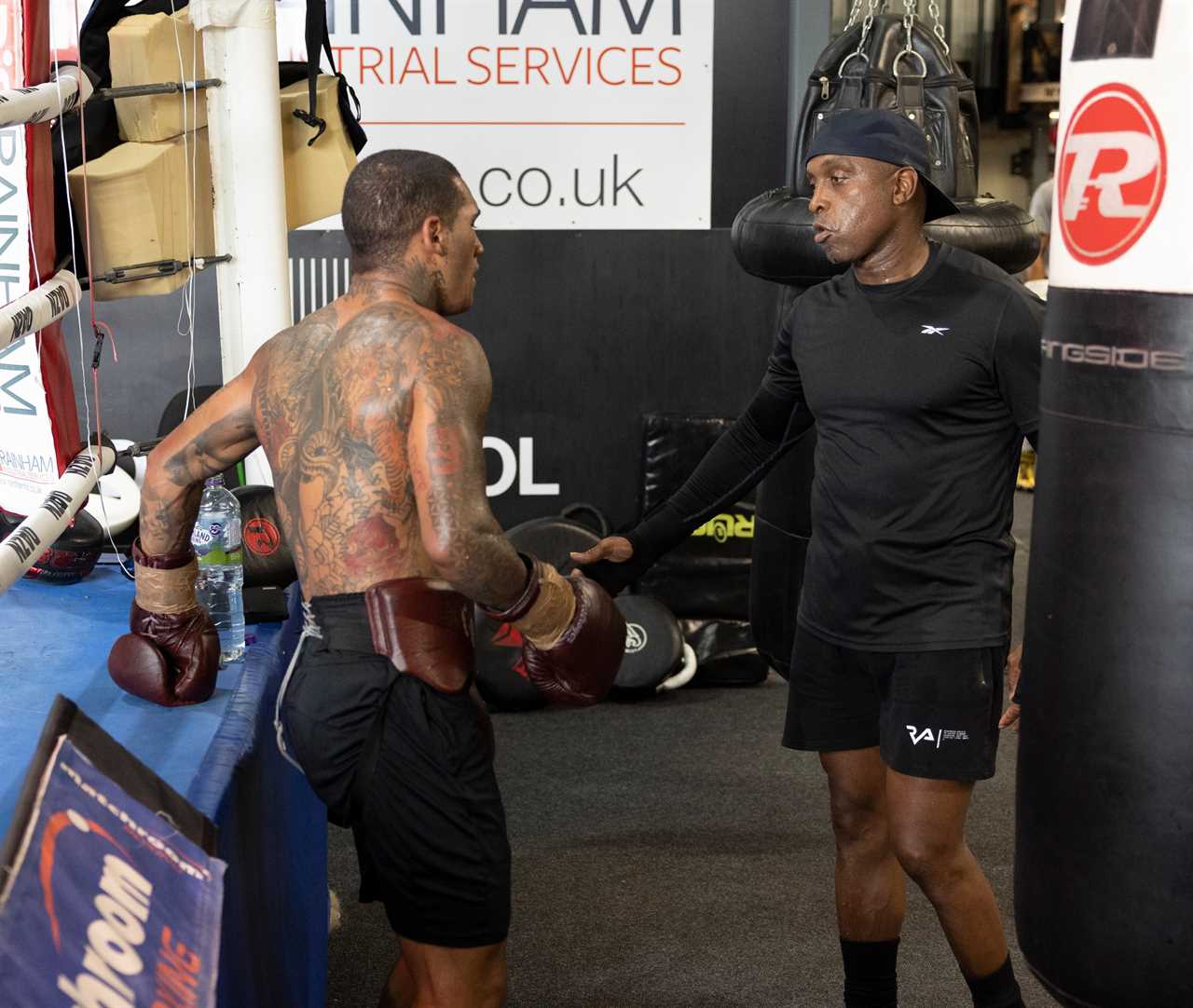 Chris Eubank Jr. hopes that fire has been 'lit under Dad's a ***' after watching Conor Benn and Nigel Benn's intense camp