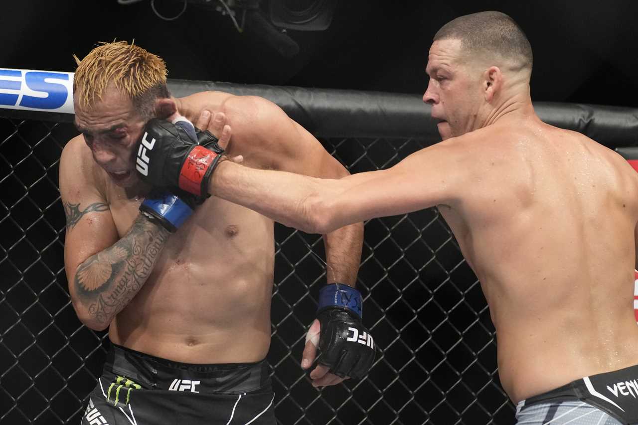 Tony Ferguson is submitted by Nate Diaz in the final fight of UFC contract. He then promises to take over' boxing