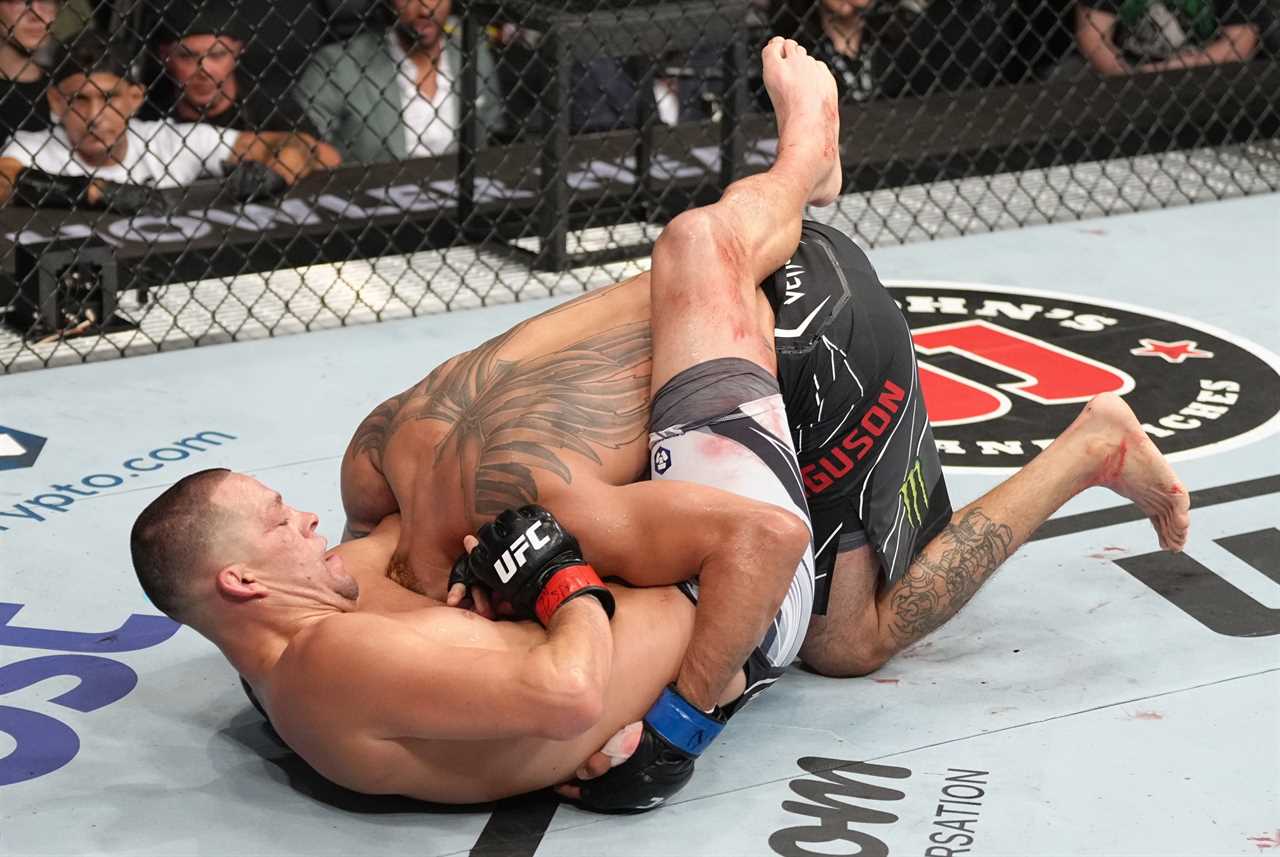 Tony Ferguson is submitted by Nate Diaz in the final fight of UFC contract. He then promises to take over' boxing