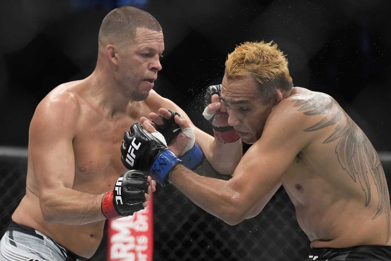 Tony Ferguson is submitted by Nate Diaz in the final fight of UFC contract. He then promises to take over' boxing