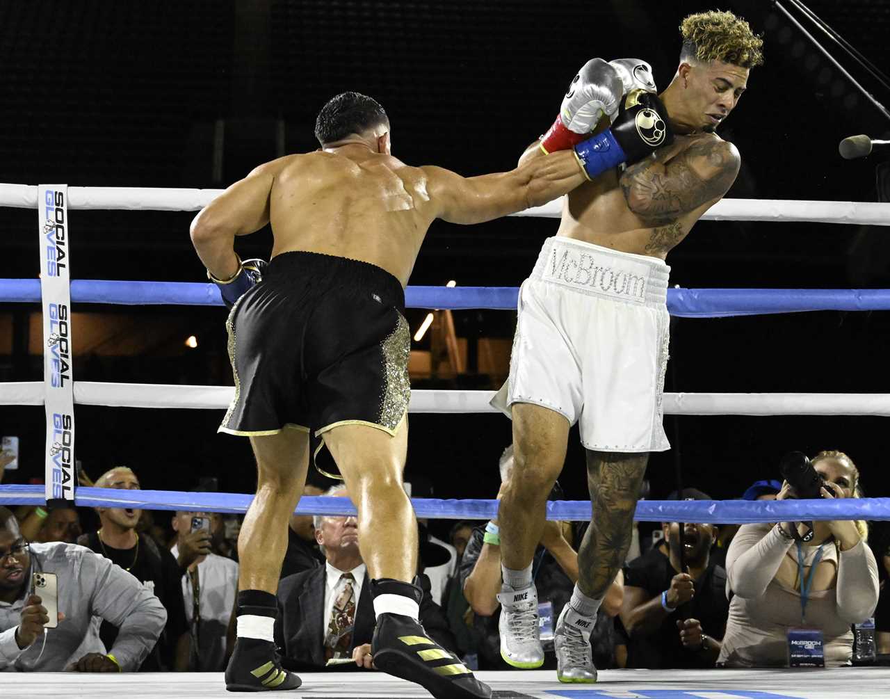 Austin McBroom was rushed to the hospital following a brutal KO loss to AnEsonGib after FIVE knockdowns