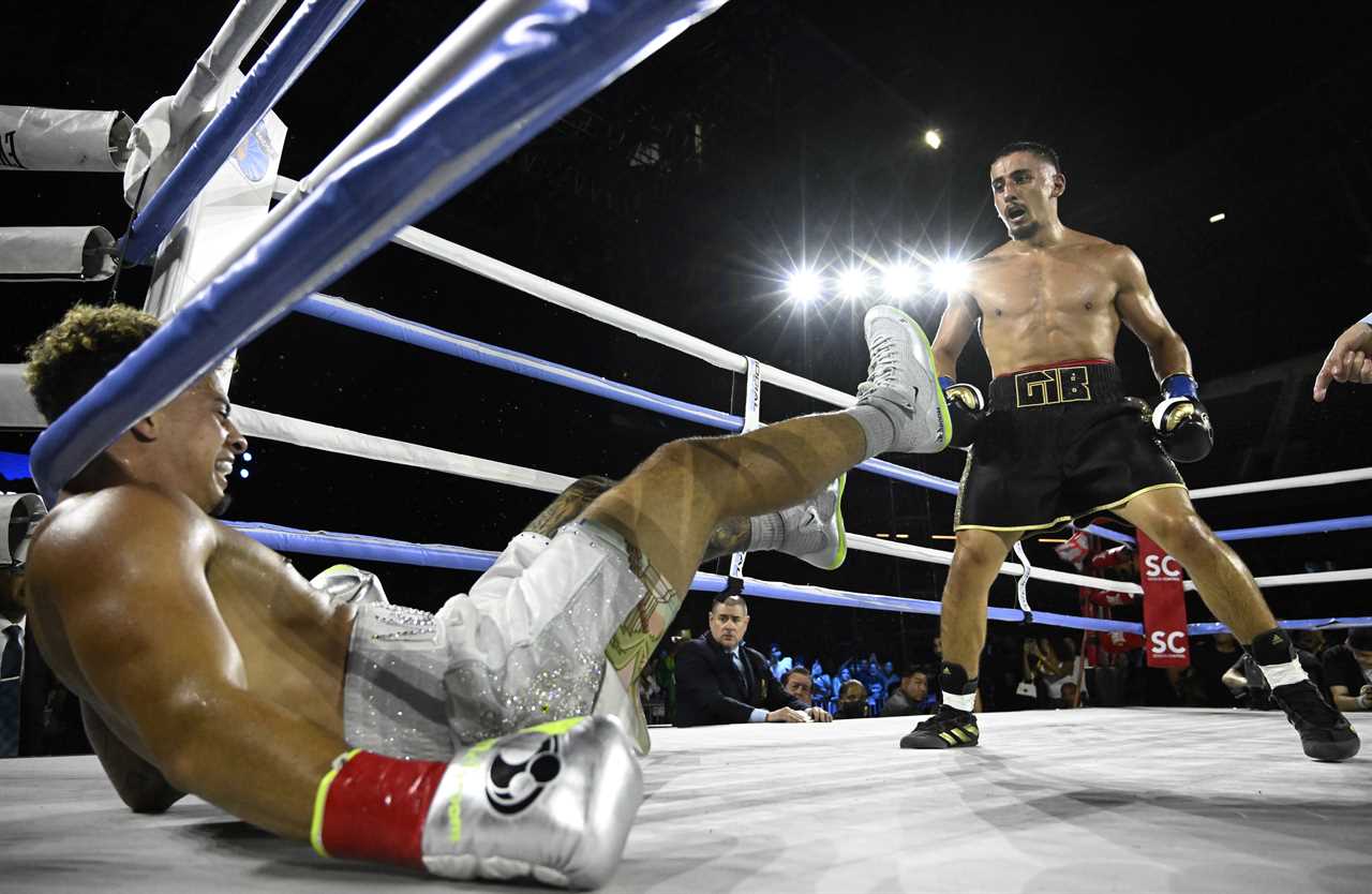 Austin McBroom was rushed to the hospital following a brutal KO loss to AnEsonGib after FIVE knockdowns