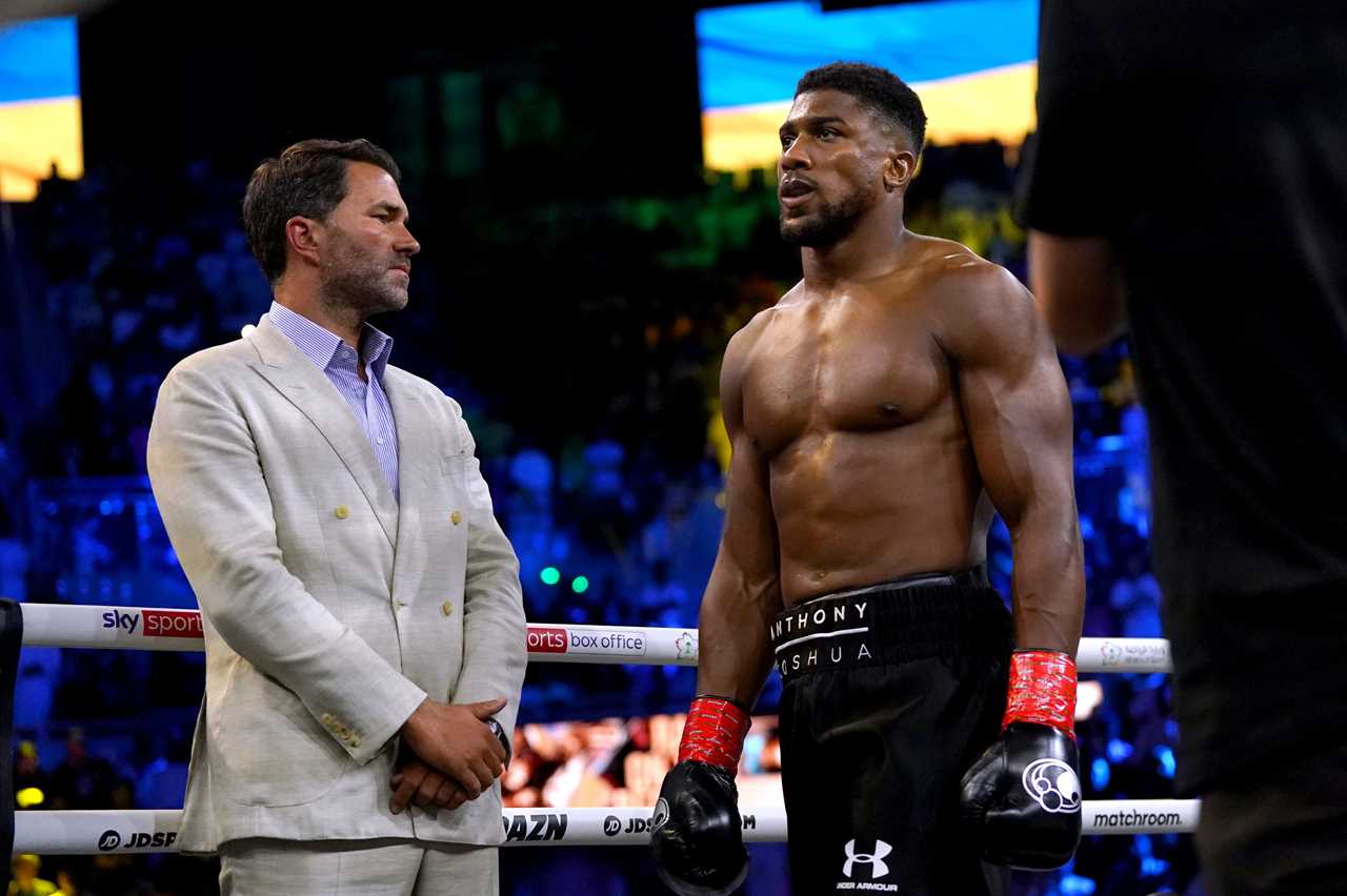For the December return fight, Tyson Fury's former opponent or old rival was Anthony Joshua.