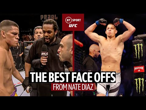 Here are the best UFC BT Sport UFC face-offs featuring Nate Diaz