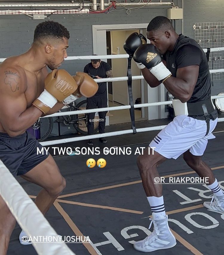 Anthony Joshua already sparring for Tyson Fury as Warren says biggest fight in British history is ’90 per cent agreed’