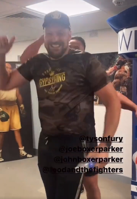 Tyson Fury takes on the punching machine challenge, and puts Anthony Joshua's record in doubt