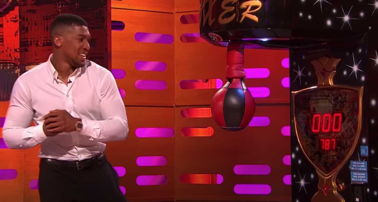 Tyson Fury takes on the punching machine challenge, and puts Anthony Joshua's record in doubt