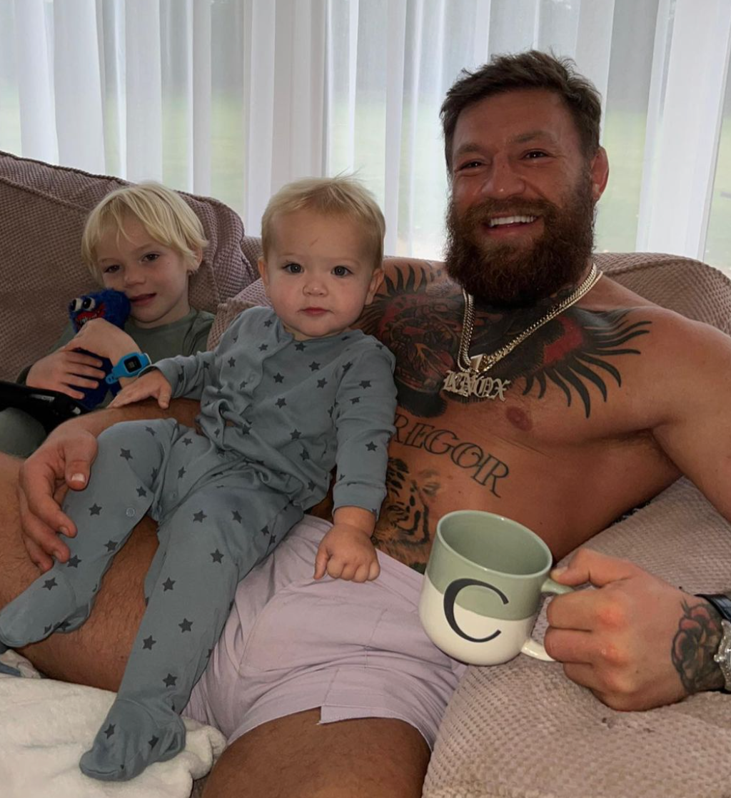 Millionaire UFC star Conor McGregor shows his love for bargain as he poses with cheap mug from budget store