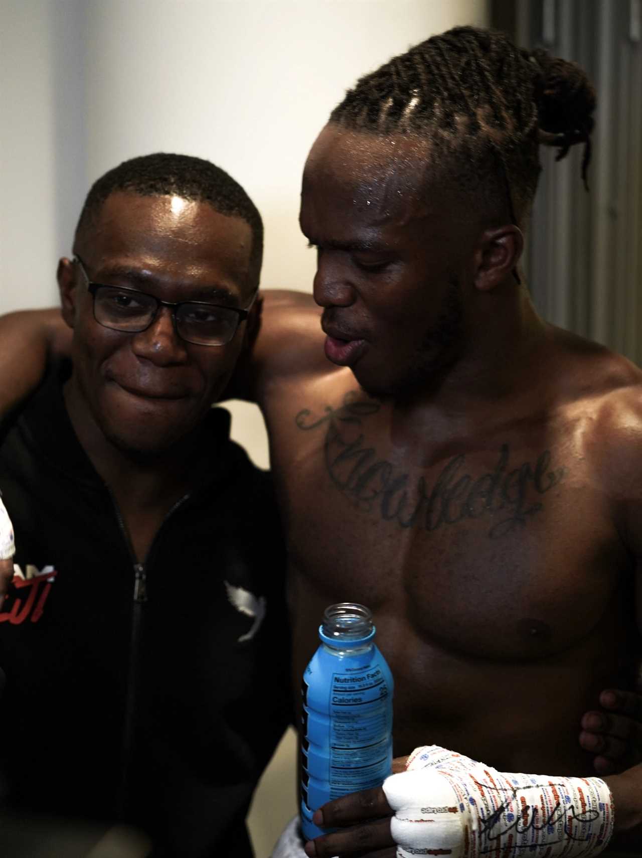 KSI promises to travel to Dubai to see brother Deji 'beat f ***' Floyd Mayweather amid shock fighter talks