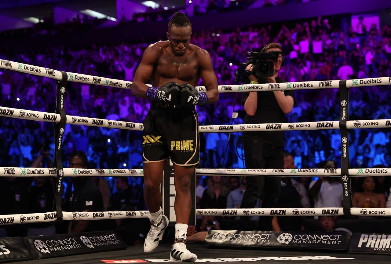 After calling upon an ex-UFC champion to fight YouTubers in January, Jake Paul ignites a Twitter feud between KSI & Tyron Woodley.