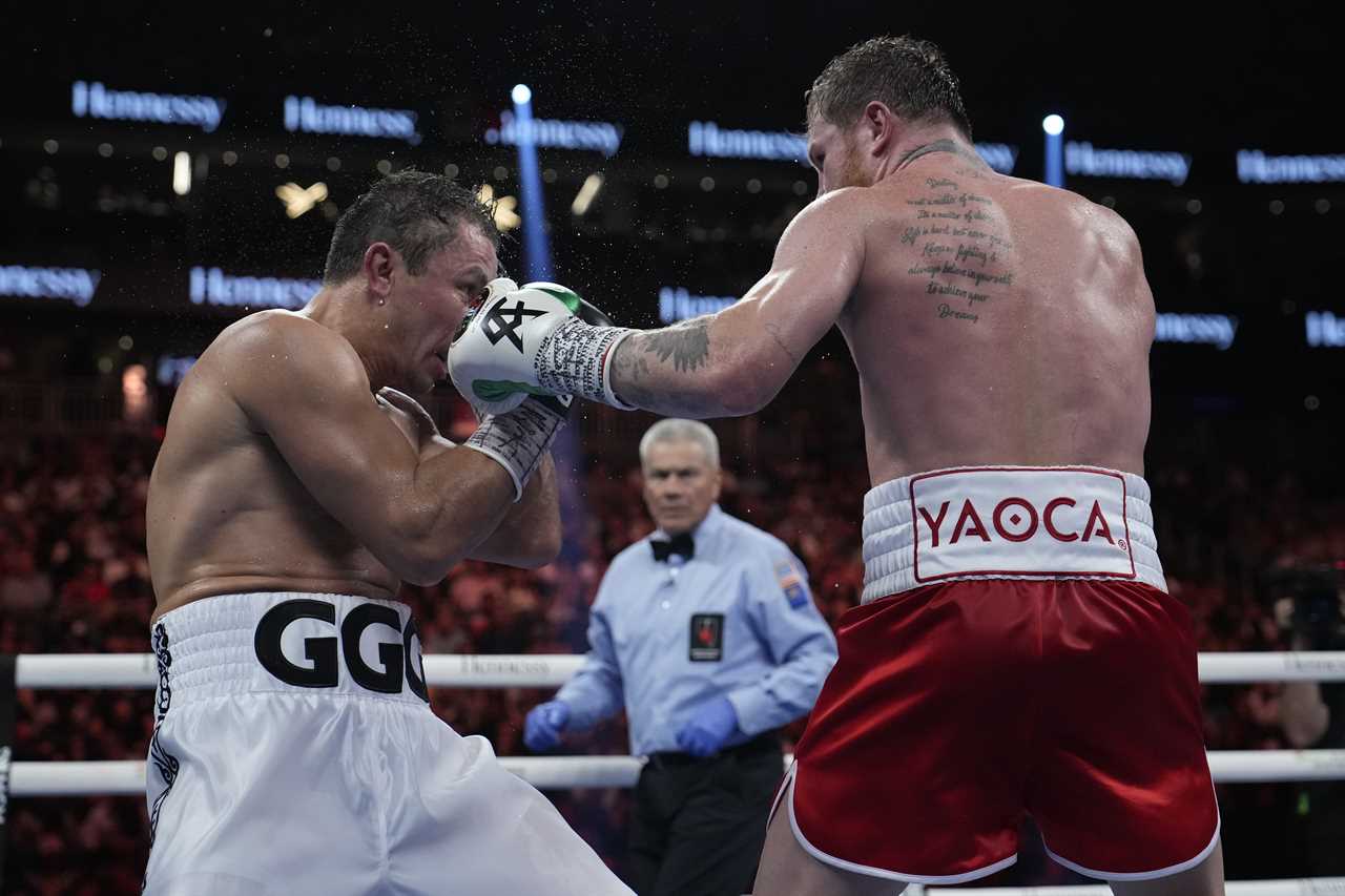 Canelo AlvarezDOMINATES Gennady Gorlovkin on points at Las Vegas Trilogy fight to end the iconic rivalry on top