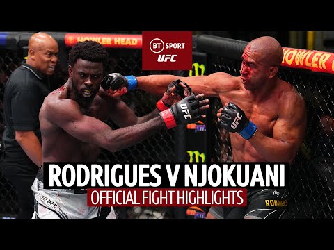 It's a win against all odds! Gregory Rodrigues and Chidi Njokuani engage in a brutal brawl