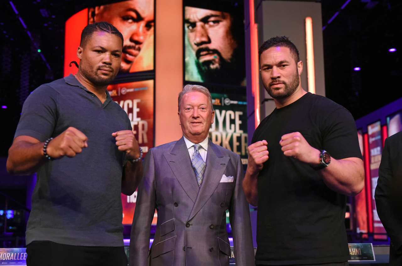 Joe Joyce vs Joseph Parker: The tape tells the story of where a huge heavyweight fight will take place.