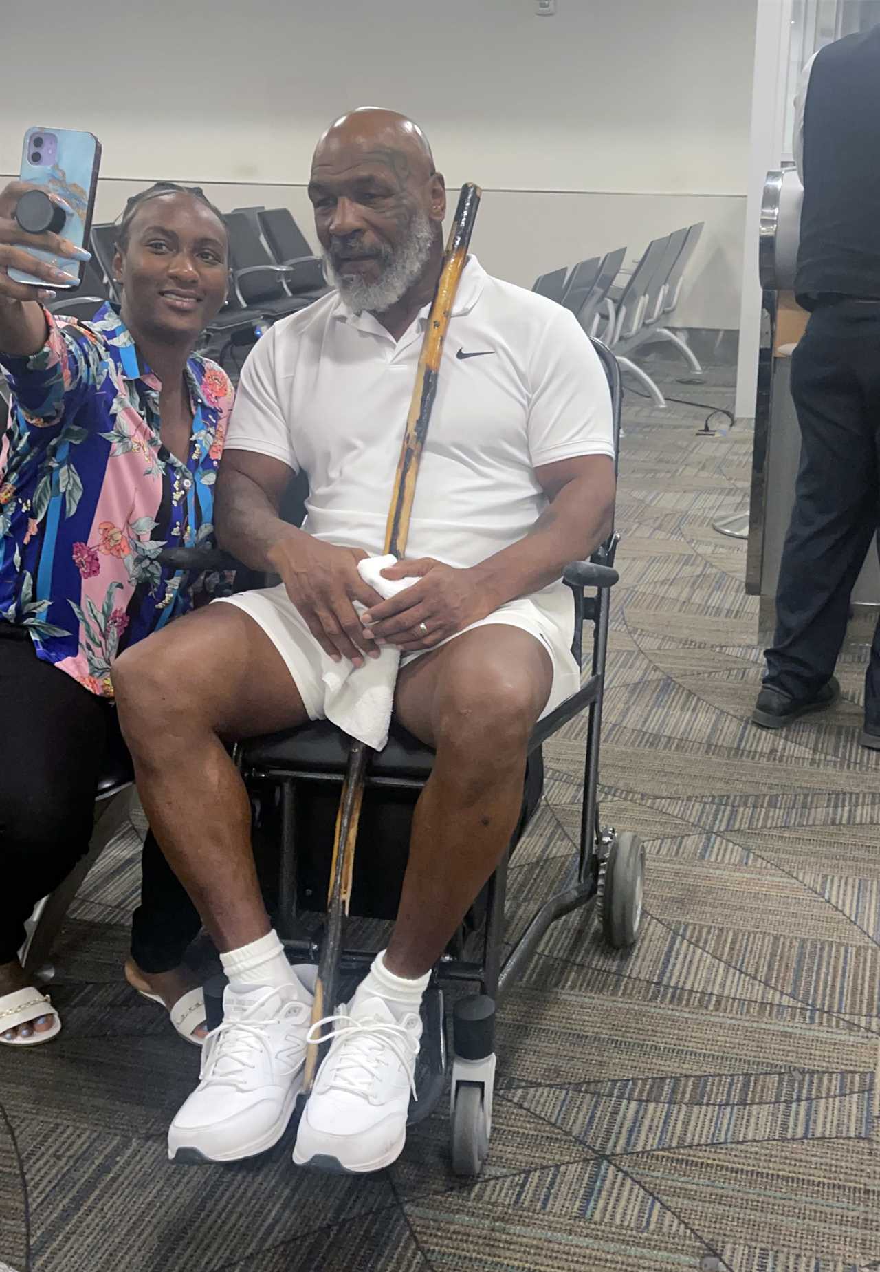 Mike Tyson discusses his debilitating condition after being photographed in a wheelchair at an airport last month