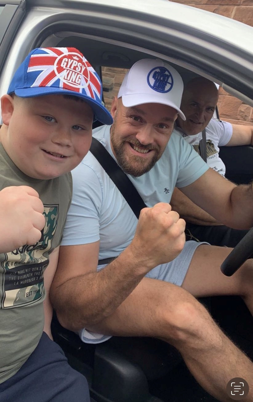 Tyson Fury is my hero and I stayed up all night to meet him for his morning jog.
