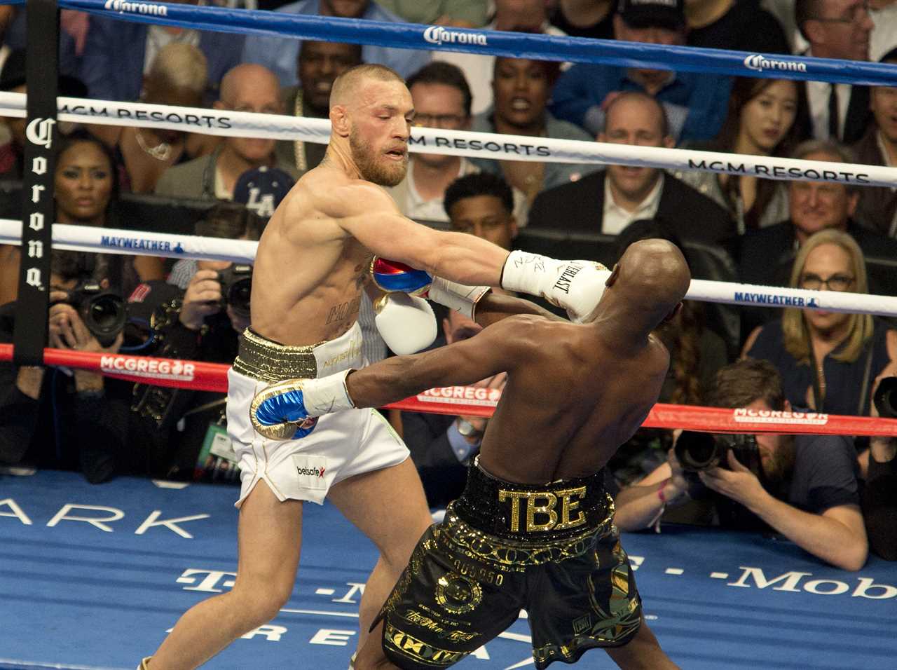 Conor McGregor's brutal two-word reply to Floyd Mayweather titled Not interested hints at a shock boxing rematch