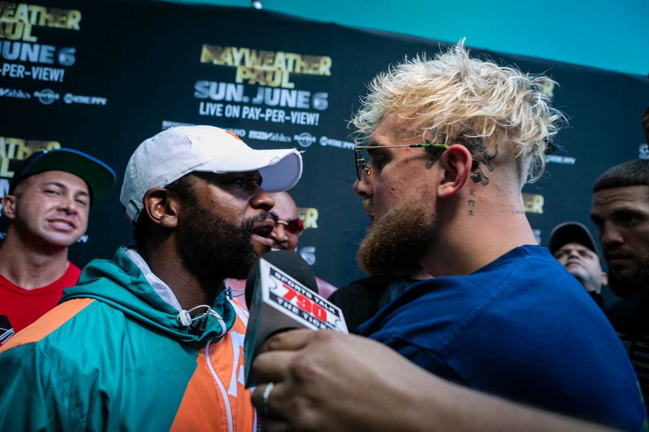Floyd Mayweather, 45 offers Jake Paul a fight and discloses terms to place perfect boxing records against YouTuber