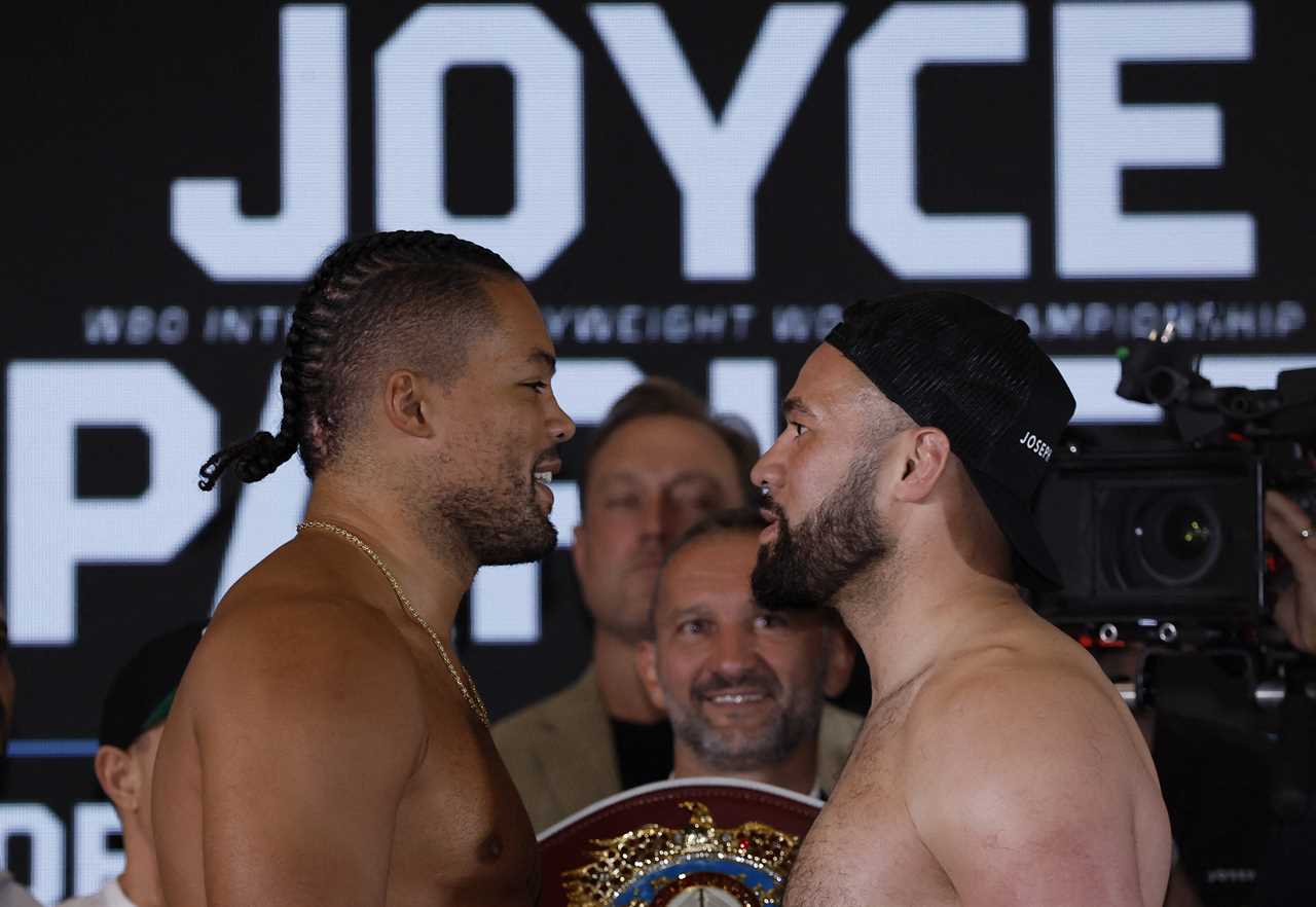 Joe Joyce, a master in martial arts, believes that Joseph Parker will benefit from a 8,000-mile journey for kung fu training.