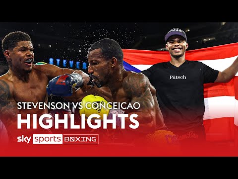 HIGHLIGHTS! Stevenson dominates Conceicao  Shakur Stevenson vs Robson Conceicao
