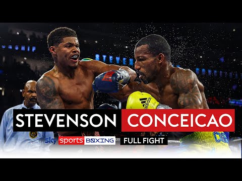 FULL FIGHT After being stripped of his belts, Shakur Stevenson wins Robson Conceicao!