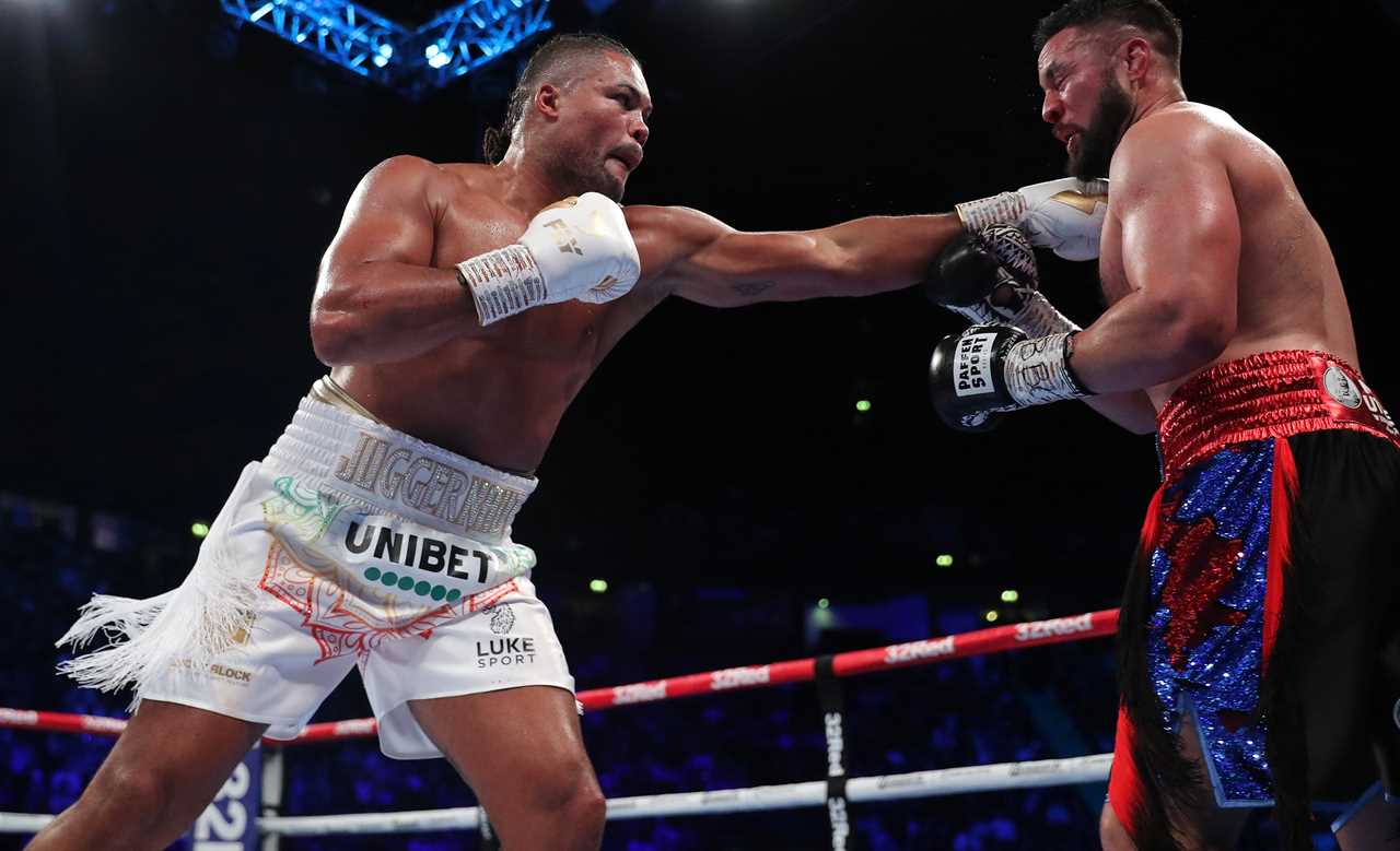 He couldn't hit my with a handful rice - Tyson Fury claimed Joe Joyce would not land a punch if they fought 12 rounds.